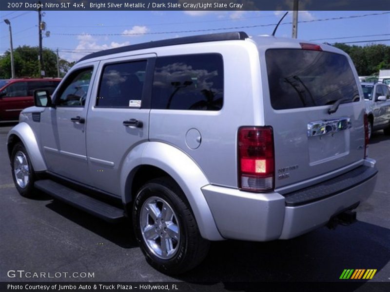 Bright Silver Metallic / Dark Slate Gray/Light Slate Gray 2007 Dodge Nitro SLT 4x4