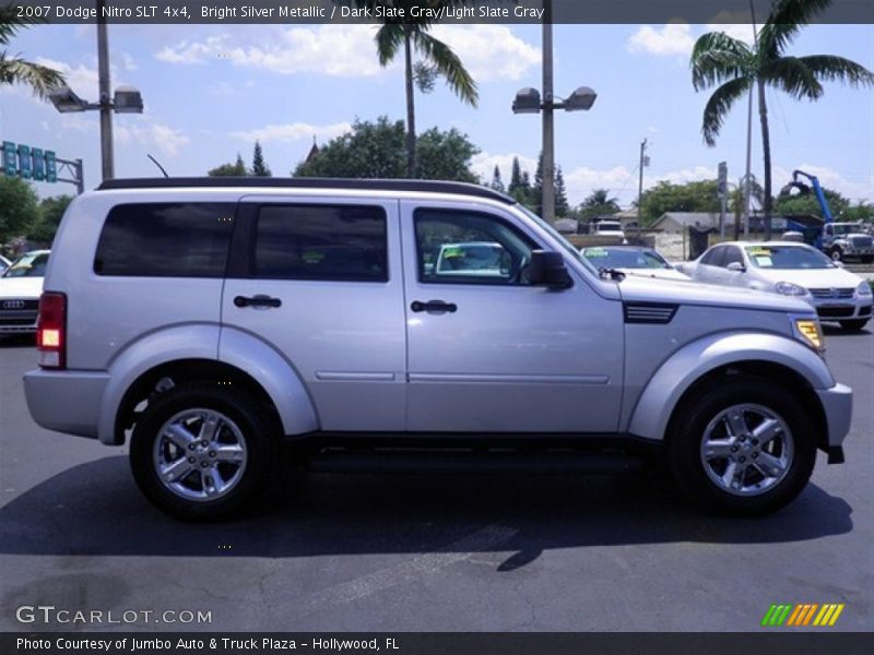 Bright Silver Metallic / Dark Slate Gray/Light Slate Gray 2007 Dodge Nitro SLT 4x4