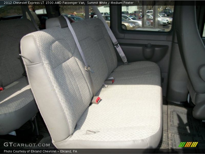Summit White / Medium Pewter 2012 Chevrolet Express LT 1500 AWD Passenger Van