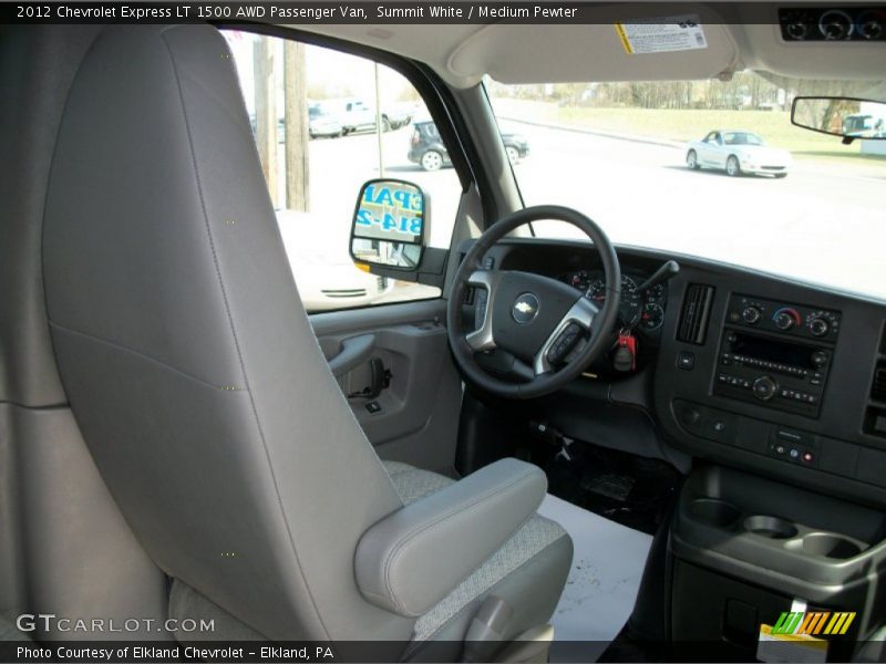 Summit White / Medium Pewter 2012 Chevrolet Express LT 1500 AWD Passenger Van