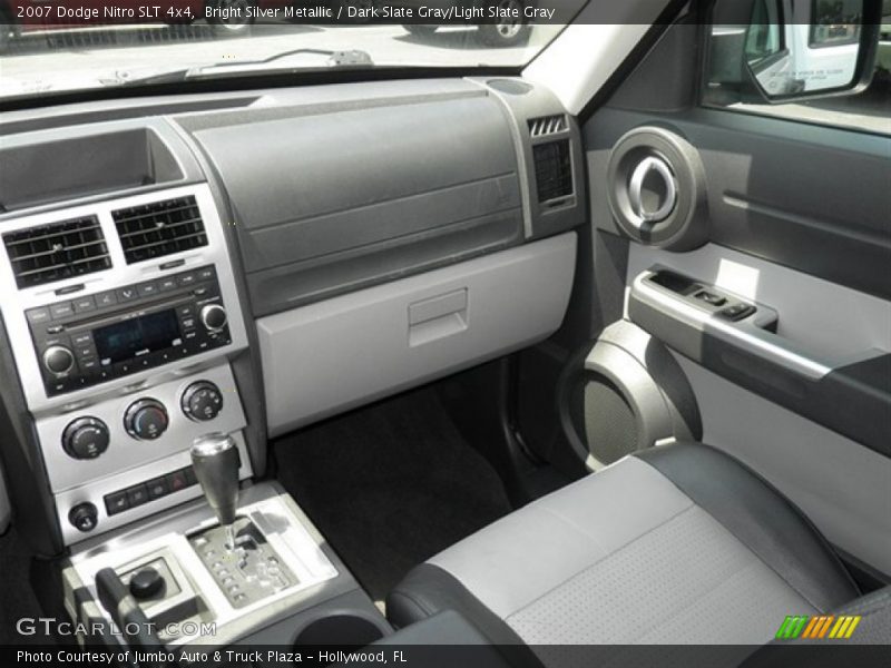 Bright Silver Metallic / Dark Slate Gray/Light Slate Gray 2007 Dodge Nitro SLT 4x4