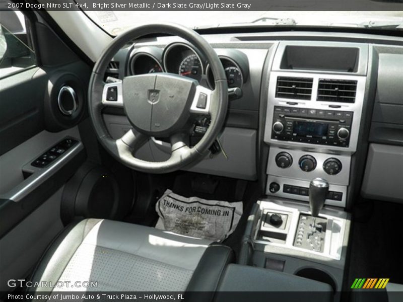 Bright Silver Metallic / Dark Slate Gray/Light Slate Gray 2007 Dodge Nitro SLT 4x4