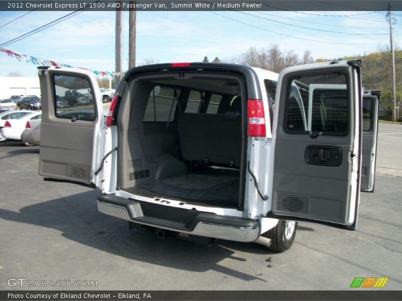 Summit White / Medium Pewter 2012 Chevrolet Express LT 1500 AWD Passenger Van