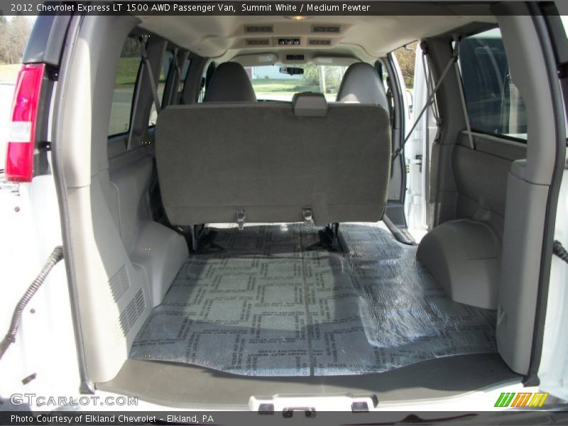 Summit White / Medium Pewter 2012 Chevrolet Express LT 1500 AWD Passenger Van