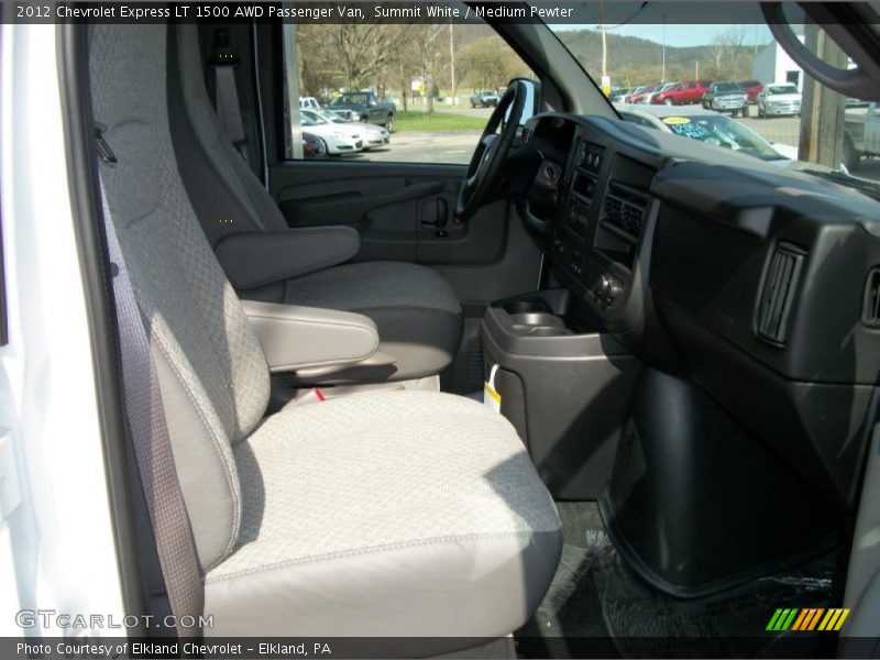 Summit White / Medium Pewter 2012 Chevrolet Express LT 1500 AWD Passenger Van