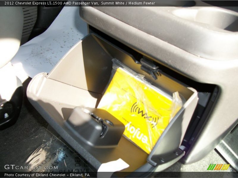 Summit White / Medium Pewter 2012 Chevrolet Express LT 1500 AWD Passenger Van