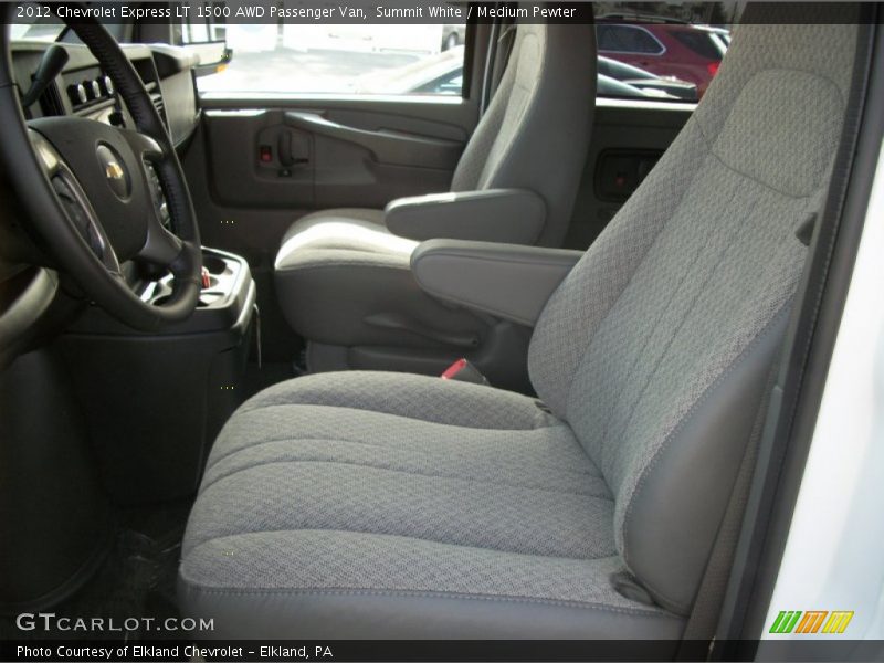 Summit White / Medium Pewter 2012 Chevrolet Express LT 1500 AWD Passenger Van