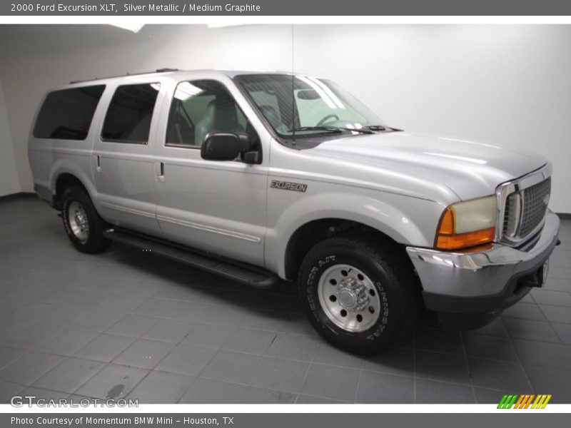 Silver Metallic / Medium Graphite 2000 Ford Excursion XLT
