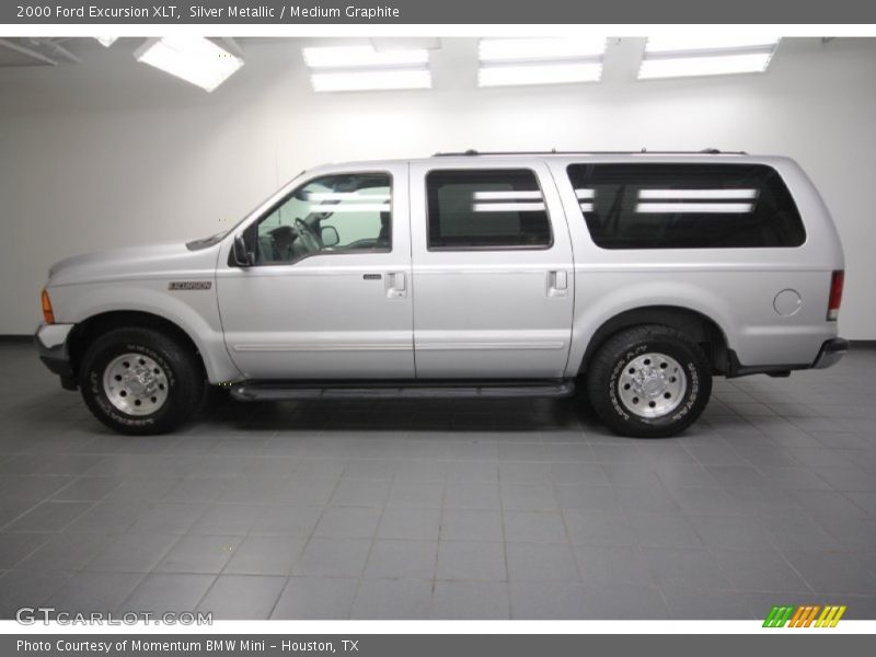 Silver Metallic / Medium Graphite 2000 Ford Excursion XLT