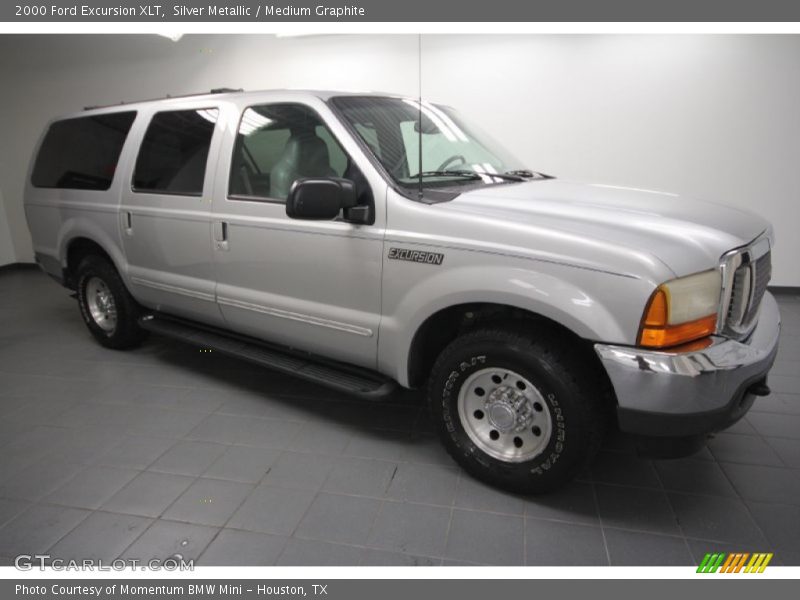 Silver Metallic / Medium Graphite 2000 Ford Excursion XLT