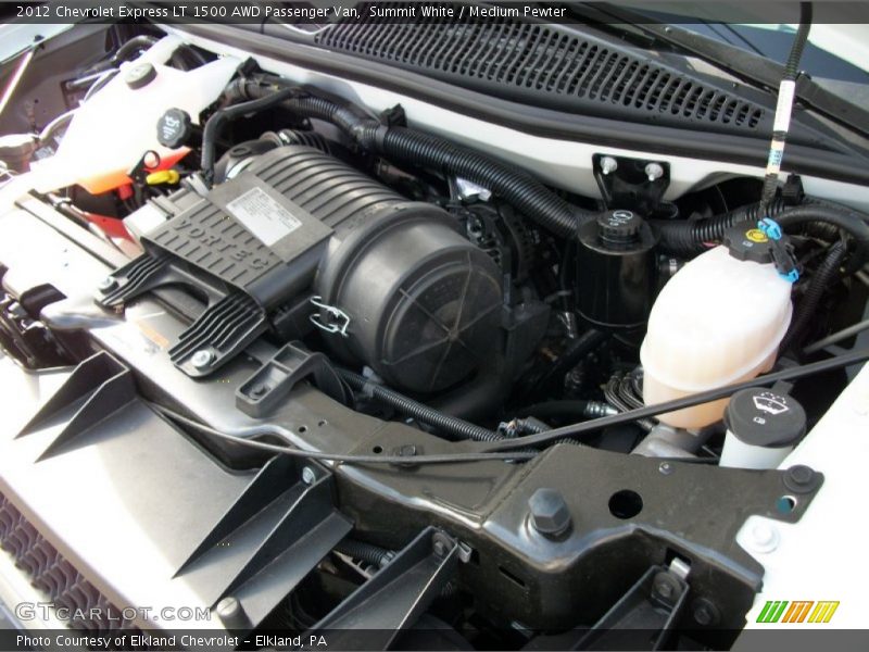  2012 Express LT 1500 AWD Passenger Van Engine - 5.3 Liter Flex-Fuel OHV 16-Valve VVT V8