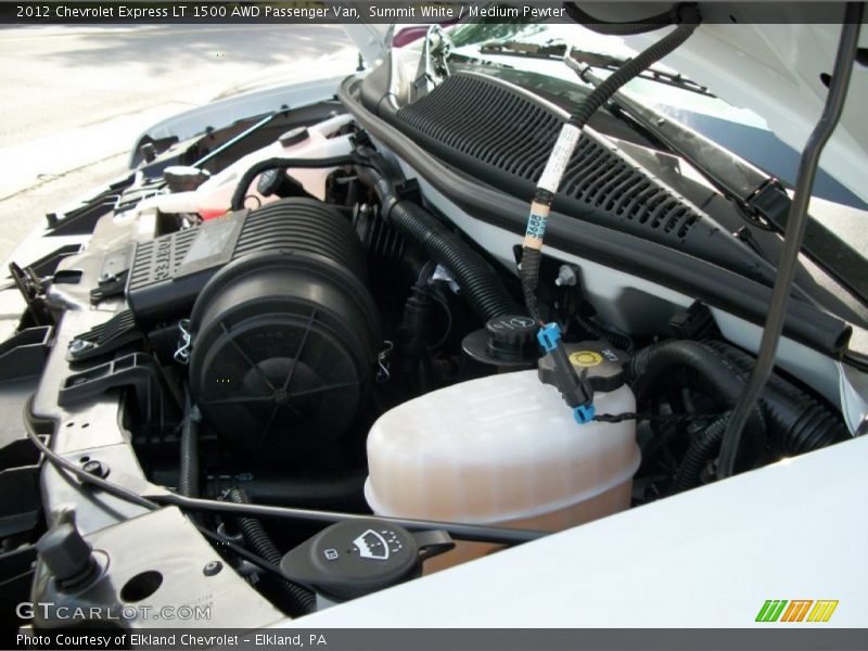  2012 Express LT 1500 AWD Passenger Van Engine - 5.3 Liter Flex-Fuel OHV 16-Valve VVT V8