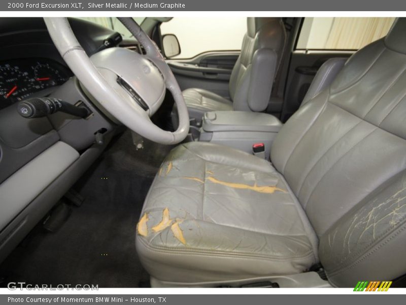 Silver Metallic / Medium Graphite 2000 Ford Excursion XLT