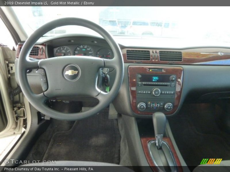 Gold Mist Metallic / Ebony 2009 Chevrolet Impala LS