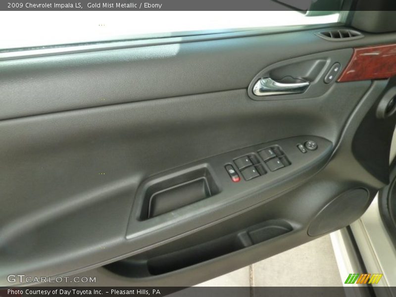 Gold Mist Metallic / Ebony 2009 Chevrolet Impala LS