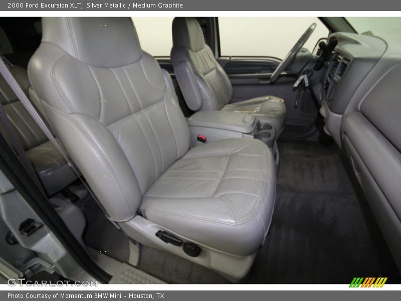 Silver Metallic / Medium Graphite 2000 Ford Excursion XLT