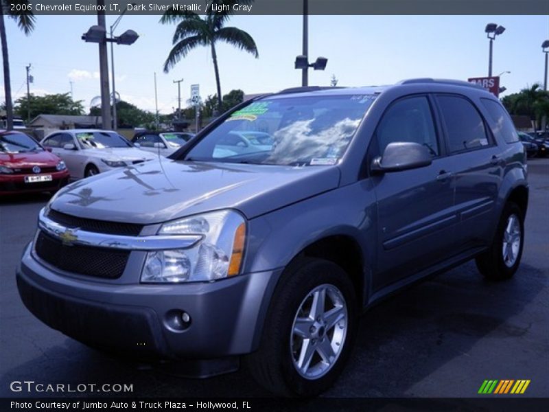 Dark Silver Metallic / Light Gray 2006 Chevrolet Equinox LT