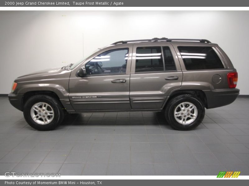 Taupe Frost Metallic / Agate 2000 Jeep Grand Cherokee Limited