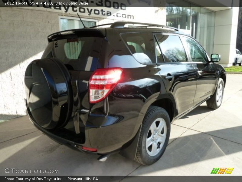 Black / Sand Beige 2012 Toyota RAV4 I4 4WD