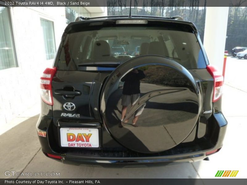 Black / Sand Beige 2012 Toyota RAV4 I4 4WD