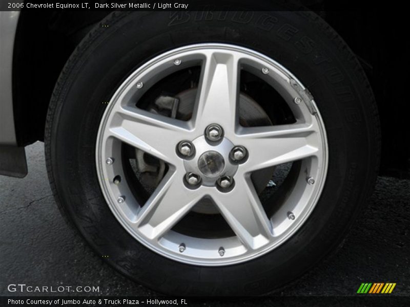 Dark Silver Metallic / Light Gray 2006 Chevrolet Equinox LT