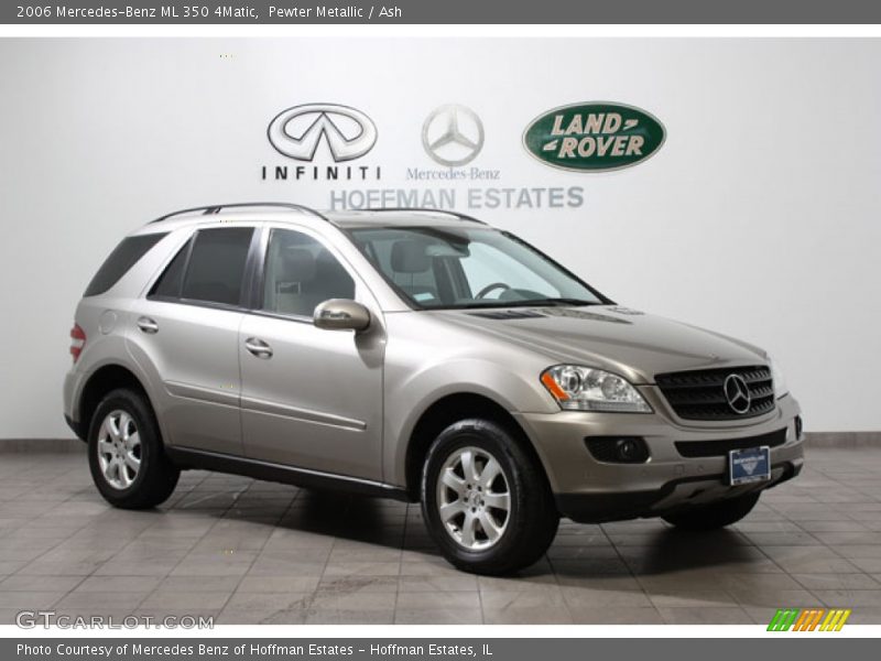 Pewter Metallic / Ash 2006 Mercedes-Benz ML 350 4Matic