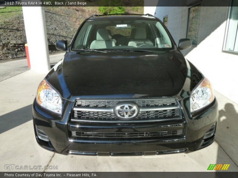 Black / Sand Beige 2012 Toyota RAV4 I4 4WD