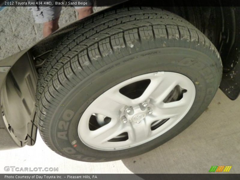 Black / Sand Beige 2012 Toyota RAV4 I4 4WD