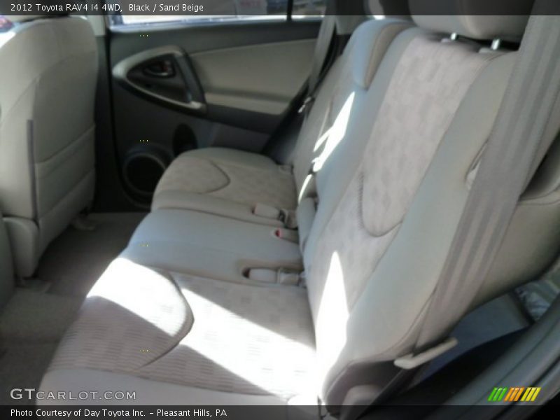 Black / Sand Beige 2012 Toyota RAV4 I4 4WD