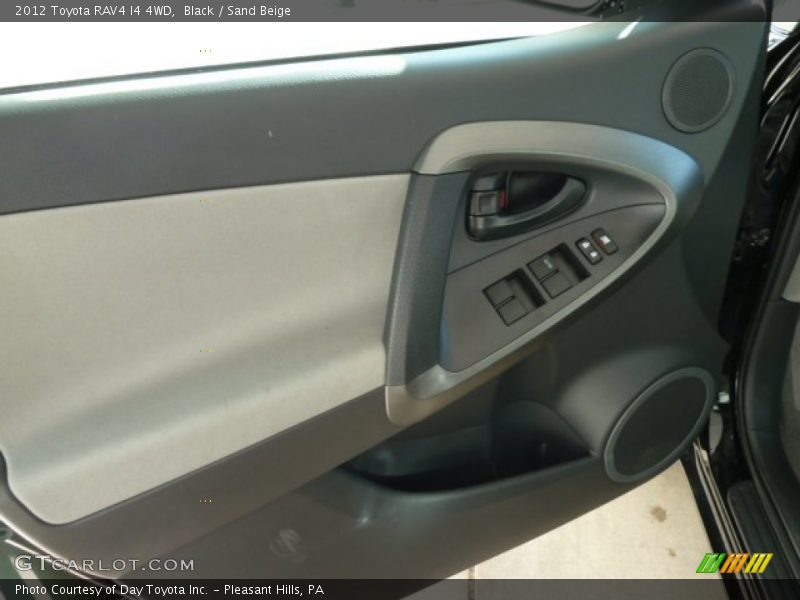Black / Sand Beige 2012 Toyota RAV4 I4 4WD
