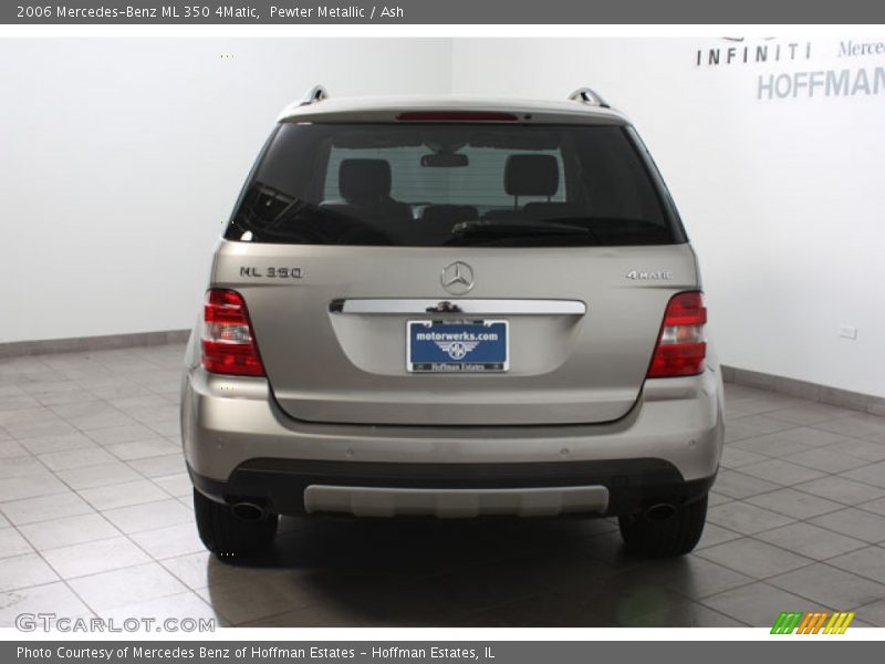 Pewter Metallic / Ash 2006 Mercedes-Benz ML 350 4Matic