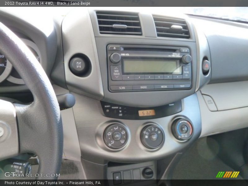 Black / Sand Beige 2012 Toyota RAV4 I4 4WD