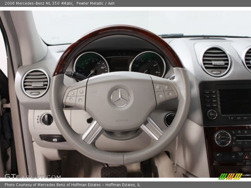 Pewter Metallic / Ash 2006 Mercedes-Benz ML 350 4Matic
