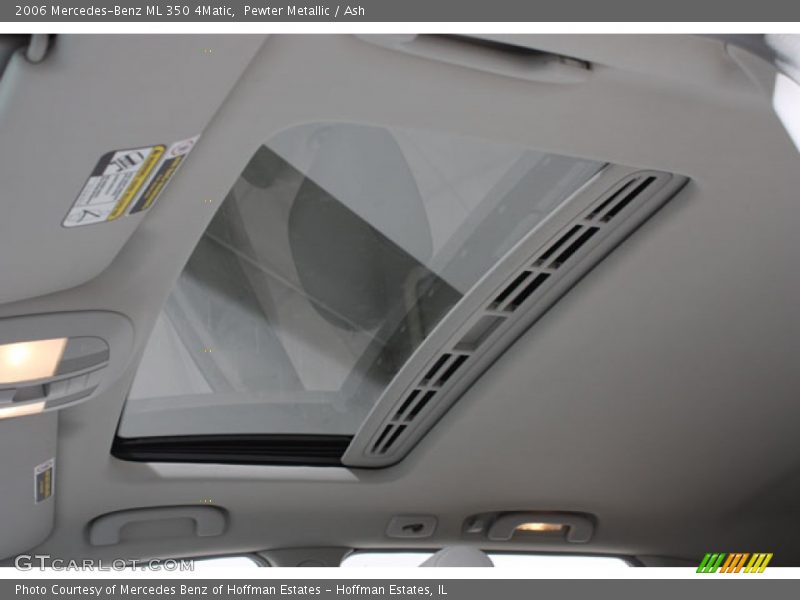 Pewter Metallic / Ash 2006 Mercedes-Benz ML 350 4Matic