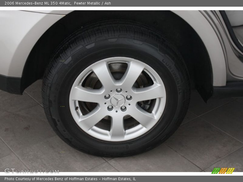 Pewter Metallic / Ash 2006 Mercedes-Benz ML 350 4Matic