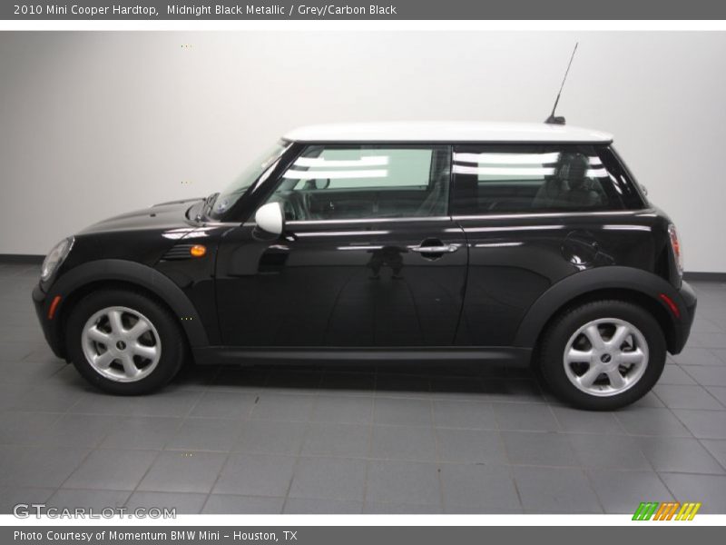Midnight Black Metallic / Grey/Carbon Black 2010 Mini Cooper Hardtop