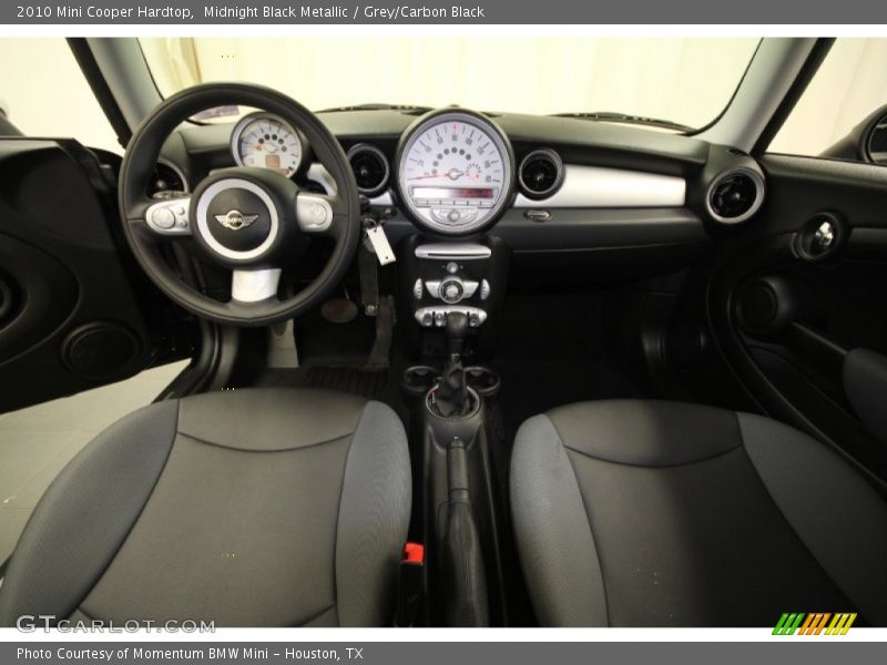 Midnight Black Metallic / Grey/Carbon Black 2010 Mini Cooper Hardtop