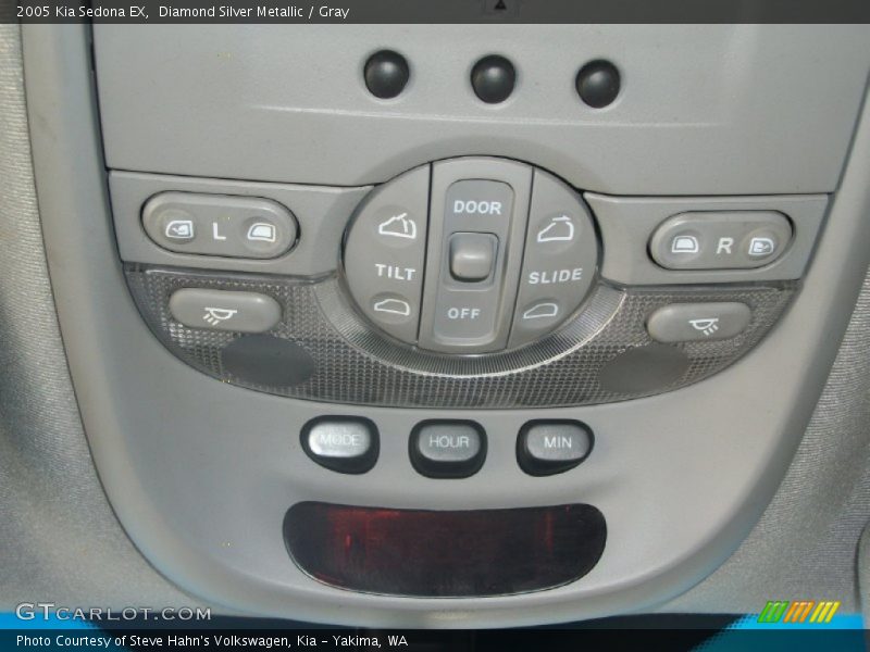 Diamond Silver Metallic / Gray 2005 Kia Sedona EX