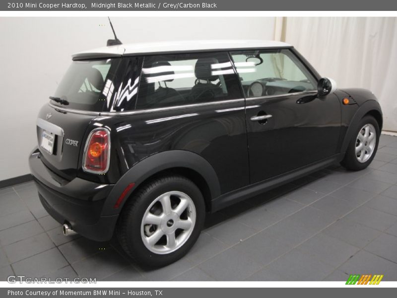 Midnight Black Metallic / Grey/Carbon Black 2010 Mini Cooper Hardtop