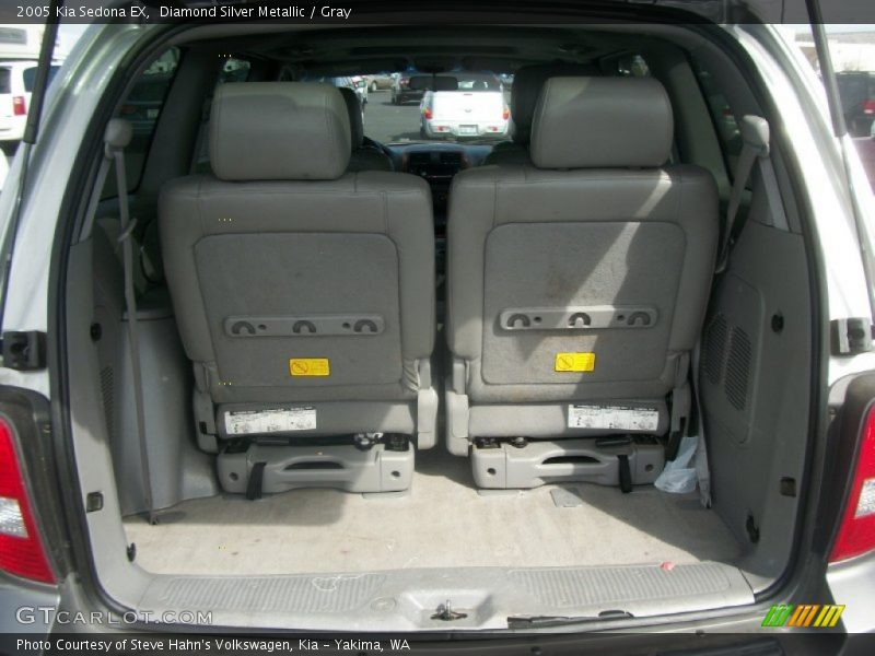 Diamond Silver Metallic / Gray 2005 Kia Sedona EX