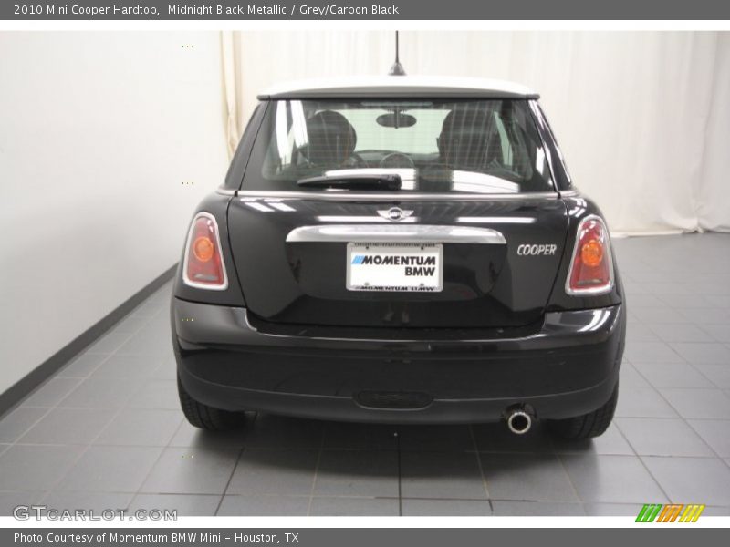 Midnight Black Metallic / Grey/Carbon Black 2010 Mini Cooper Hardtop