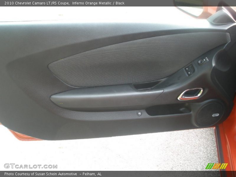 Inferno Orange Metallic / Black 2010 Chevrolet Camaro LT/RS Coupe