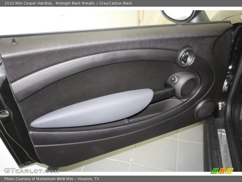 Midnight Black Metallic / Grey/Carbon Black 2010 Mini Cooper Hardtop
