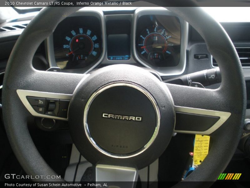 Inferno Orange Metallic / Black 2010 Chevrolet Camaro LT/RS Coupe