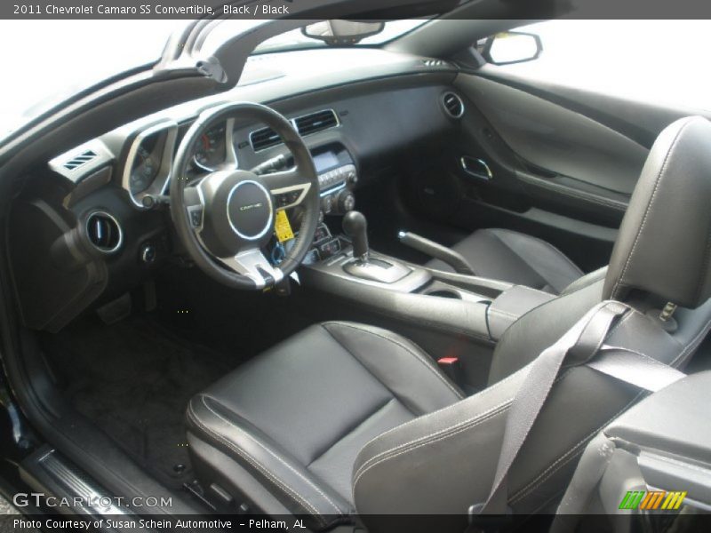 Black / Black 2011 Chevrolet Camaro SS Convertible