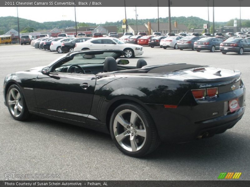 Black / Black 2011 Chevrolet Camaro SS Convertible