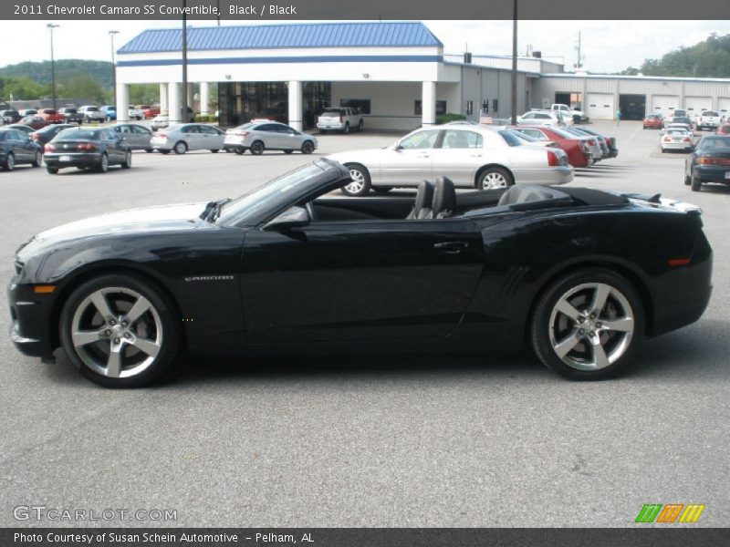 Black / Black 2011 Chevrolet Camaro SS Convertible