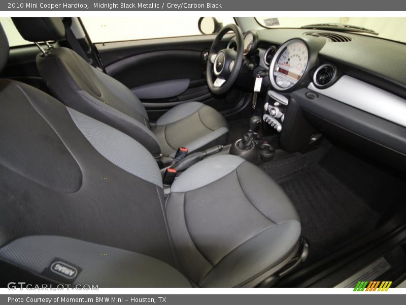 Midnight Black Metallic / Grey/Carbon Black 2010 Mini Cooper Hardtop