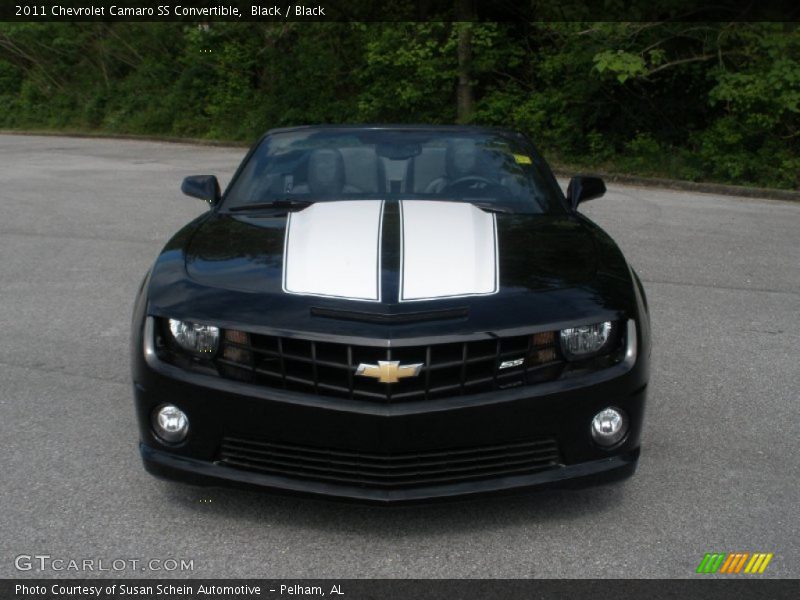 Black / Black 2011 Chevrolet Camaro SS Convertible