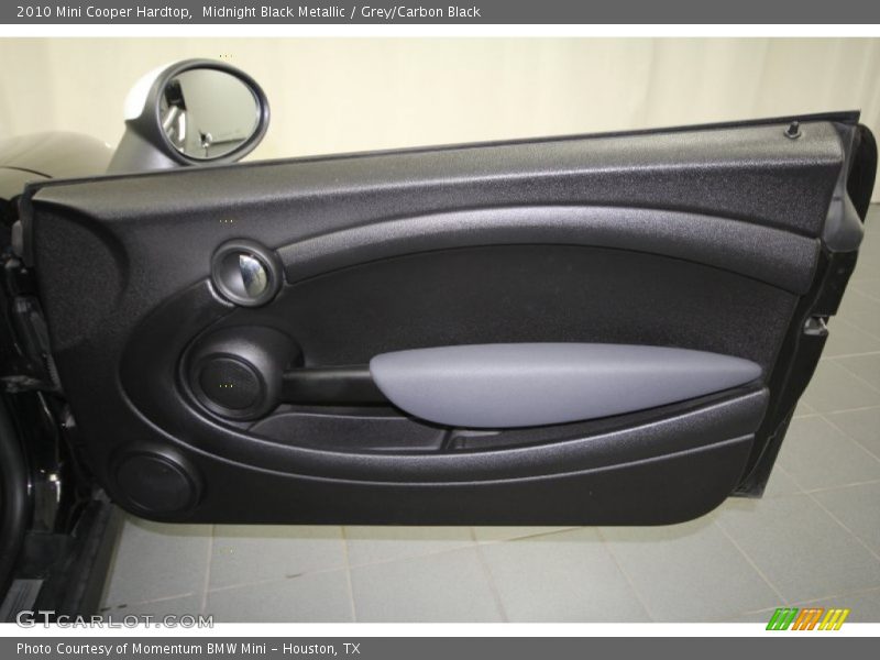 Midnight Black Metallic / Grey/Carbon Black 2010 Mini Cooper Hardtop
